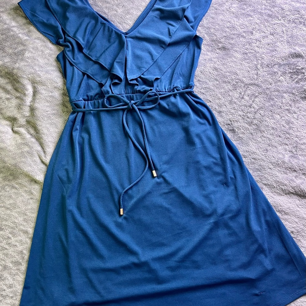 Blue Maternity Dress